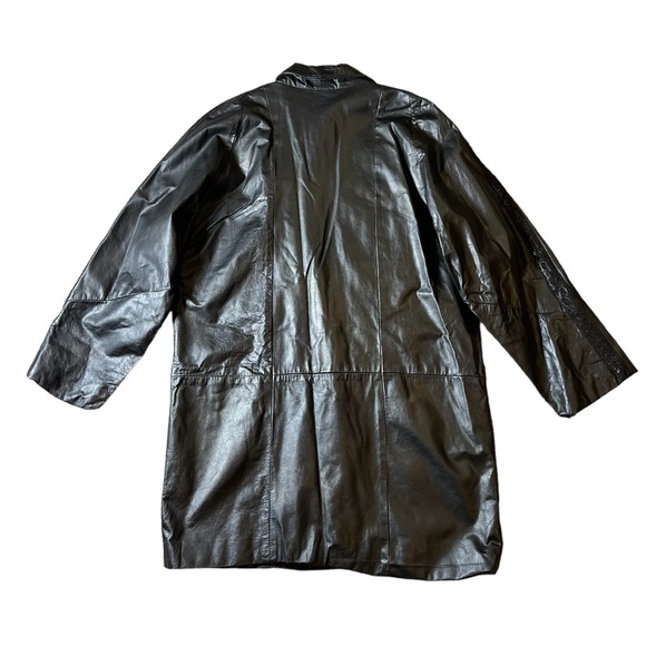 G lll Genuine Leather Jacket Vintage Leather Authentic - Picture 2 of 14